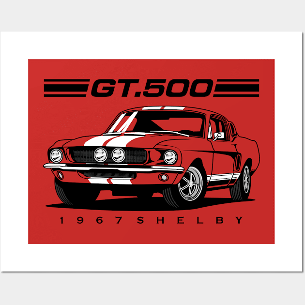 SHelby GT500 Wall Art by celengan